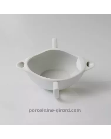 SAUCIERE GRAS ET MAIGRE TRADITION 30CL 16.5X12.5CM HT 7.3CM  /