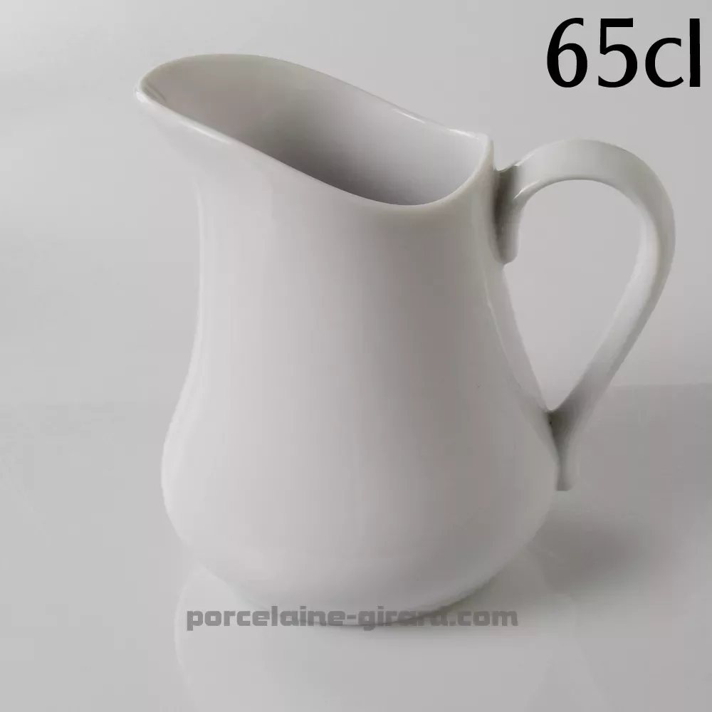 POT BOULE AVEC BEC VERSEUR 65CL HT 14.3CM /