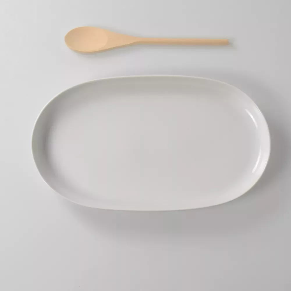 PLAT OVALE ELYSEE 34X19.7CM  /