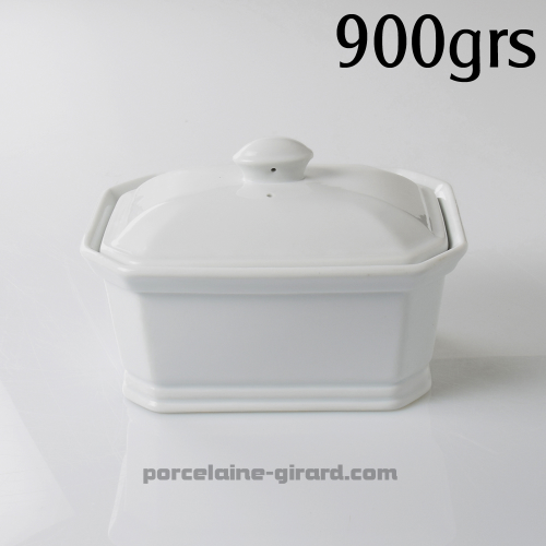 TERRINE 900G 18X13.5CM HT 8.4CM /