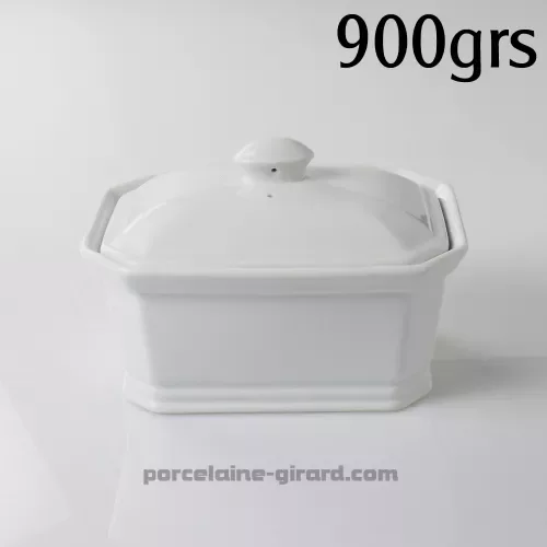 TERRINE 900G 18X13.5CM HT 8.4CM /