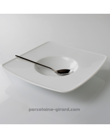 ASSIETTE  DEGUSTATION CARREE 26CM  /