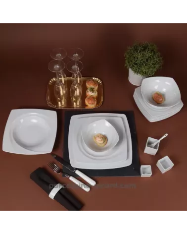 ASSIETTE DESSERT CARAT 19CM  /