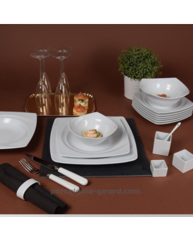 ASSIETTE  DESSERT CARAT 23 CM  /