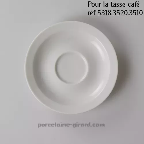 SOUS TASSE CAFE KAMA LEA SYLVIA DIAMETRE 12.6CM /