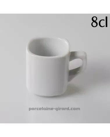 TASSE CAFE LEA 8CL DIAMETRE 5.1CM HT 6CM . //