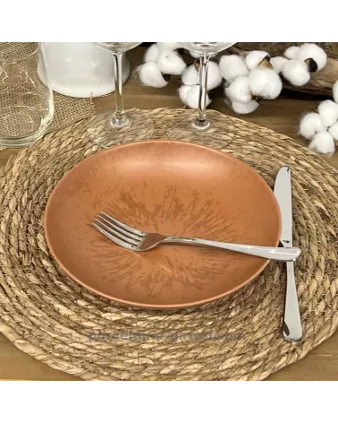 ASSIETTE CREUSE SUN 22CM