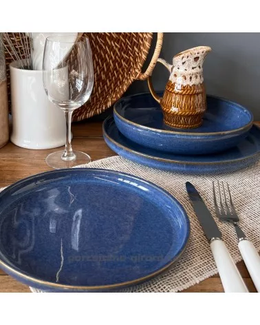 ASSIETTE PLATE AZUR 28CM