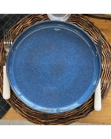ASSIETTE PLATE AZUR 28CM