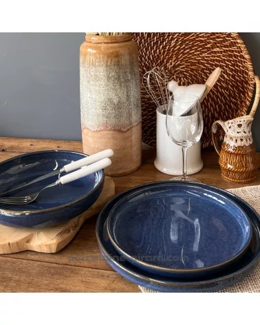 ASSIETTE PLATE AZUR 28CM