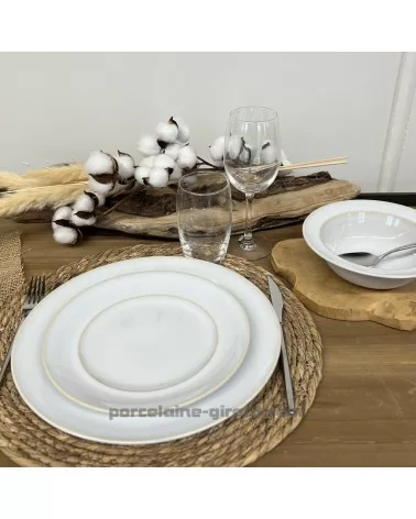 ASSIETTE DESSERT 22CM LUCY