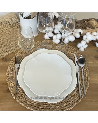 ASSIETTE DESSERTE GALANTE 22CM