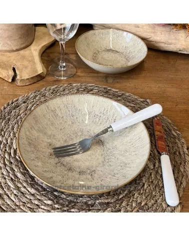 ASSIETTE CALOTTE ARIEL 22CM