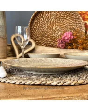ASSIETTE PLATE ARIEL 27CM