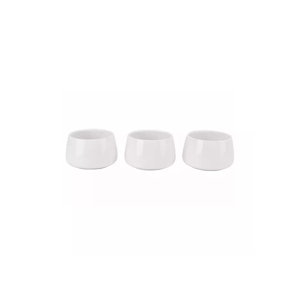 BOL BLANC SET3 D9XH5.5CM