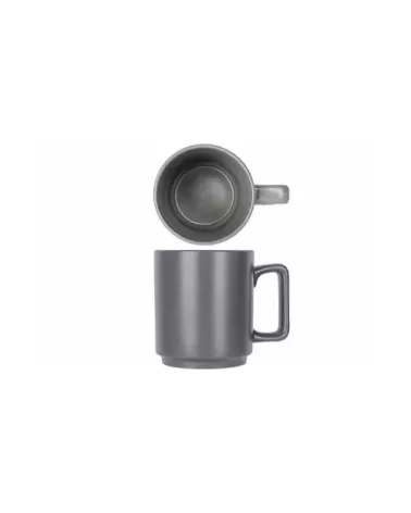 MUG OLGA 45CL GRIS D9XH10.5CM