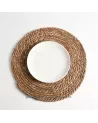 ASSIETTE PLATE 20 CM COQUILLE