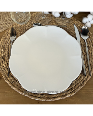 ASSIETTE PLATE GALANTE 27CM