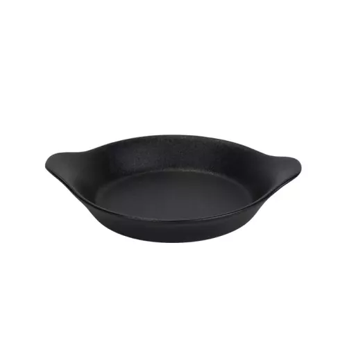 PLAT FULLBLACK D17.5CM HT4CM