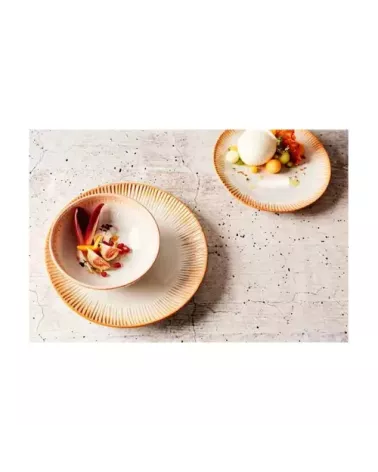 ASSIETTE DESSERT LUISA PECHE