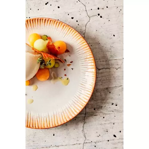 ASSIETTE DESSERT LUISA PECHE