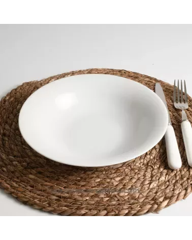 ASSIETTE CREUSE 23 CM ONDE