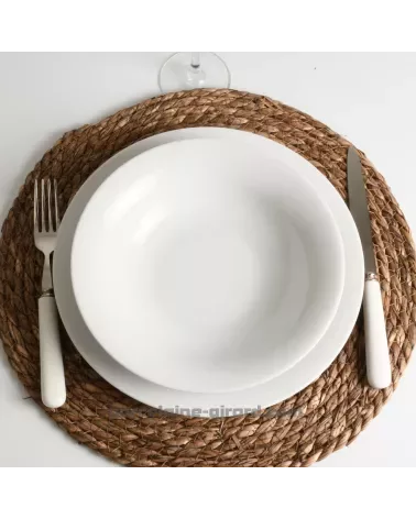 ASSIETTE CREUSE 23 CM ONDE