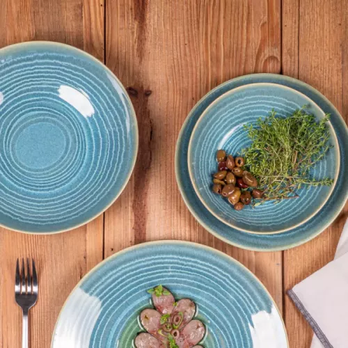 ASSIETTE CREUSE OCEAN 22CM