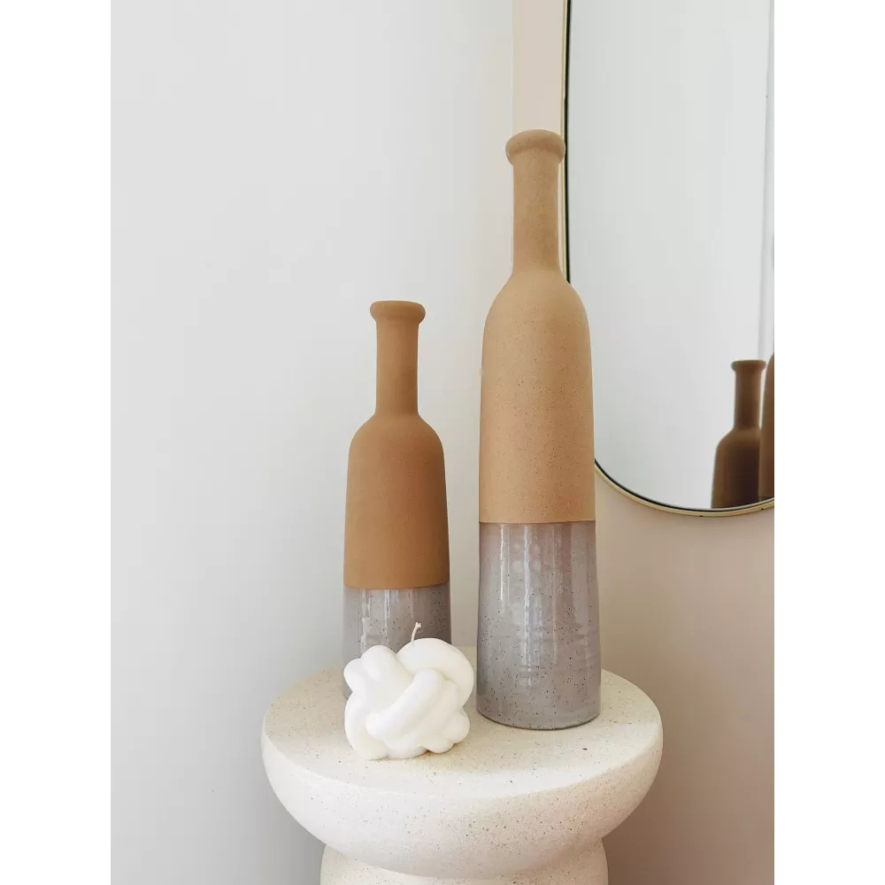 VASE BOUTEILLE 10.5XH47CM