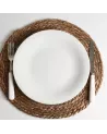 ASSIETTE PLATE 27 CM ONDE