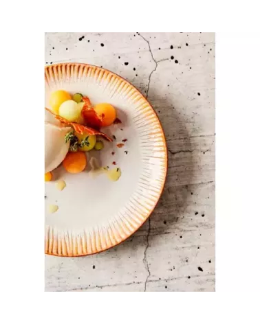 ASSIETTE DESSERT LUISA PECHE