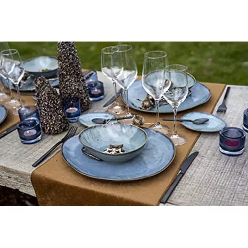 ASSIETTE OVALE LILOU 27X23CM