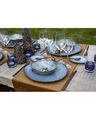 ASSIETTE OVALE LILOU 27X23CM