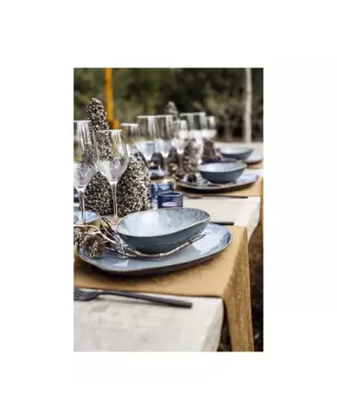 ASSIETTE OVALE LILOU 27X23CM