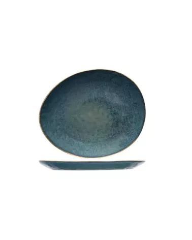 ASSIETTE OVALE LILOU 27X23CM