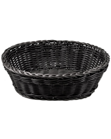 PANIER A PAIN NOIR OVAL