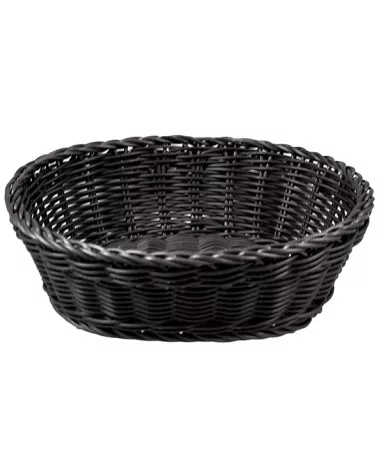PANIER A PAIN NOIR OVAL