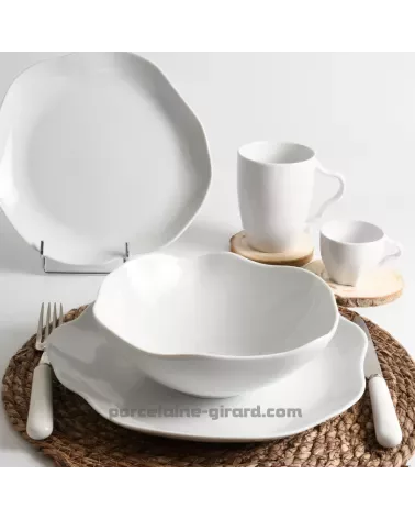 ASSIETTE PLATE 25 CM NUAGE