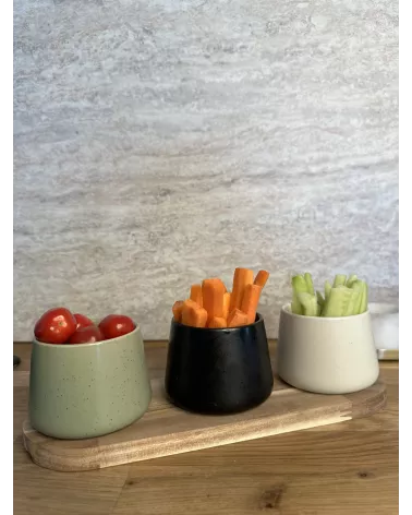 Apéro service 4 pièces 30x10cm