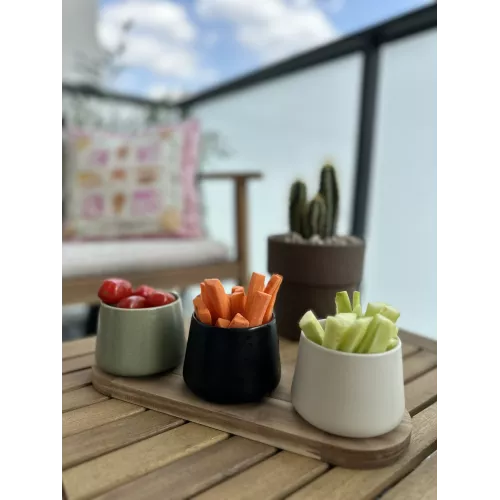 Apéro service 4 pièces 30x10cm