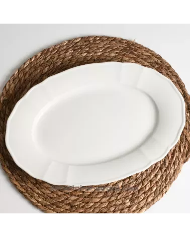 PLAT OVALE 36 CM JEANNE