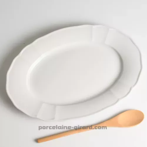 PLAT OVALE 36 CM JEANNE