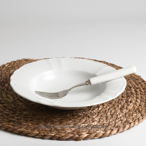 ASSIETTE CREUSE 23 CM JEANNE