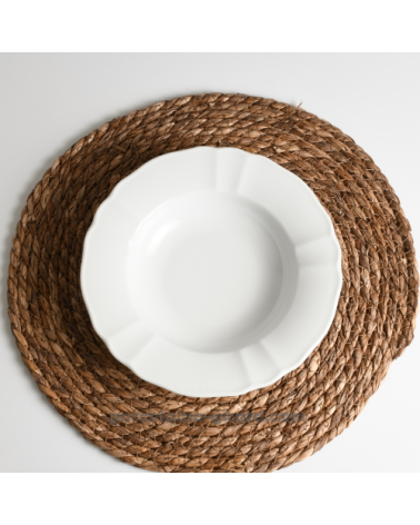 ASSIETTE CREUSE 23 CM JEANNE