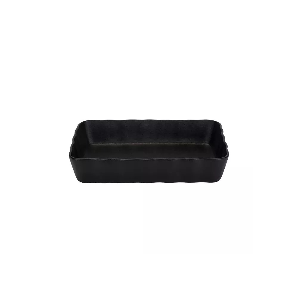 PLAT FOUR FULLBLACK 21.6X14CM