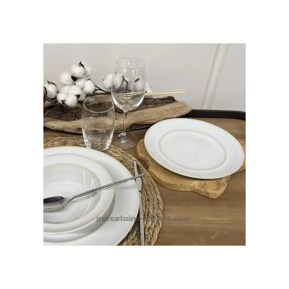 ASSIETTE DESSERT 22CM LUCY