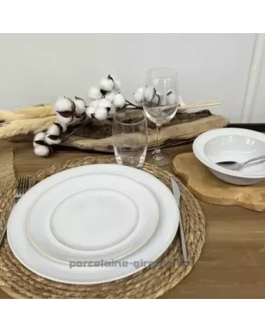 ASSIETTE DESSERT 22CM LUCY