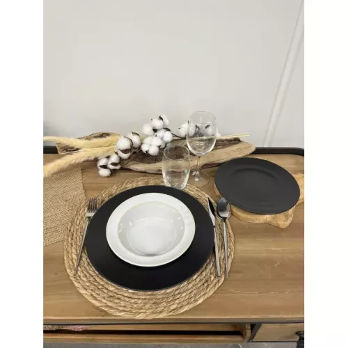 ASSIETTE CALOTTE 19CM LUCY