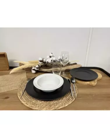 ASSIETTE CALOTTE 19CM LUCY