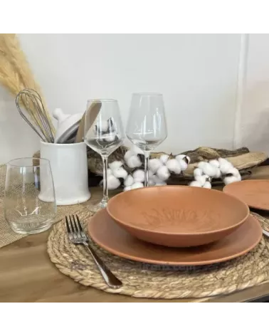 ASSIETTE PLATE SUN 27CM